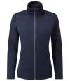PR809 Premier Ladies Spun Dyed Recycled Zip Through Sweat Jacket French Navy colour image